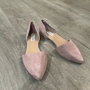 Steve Madden Genius d'Orsay Flat - Mauve Suede (9M)
